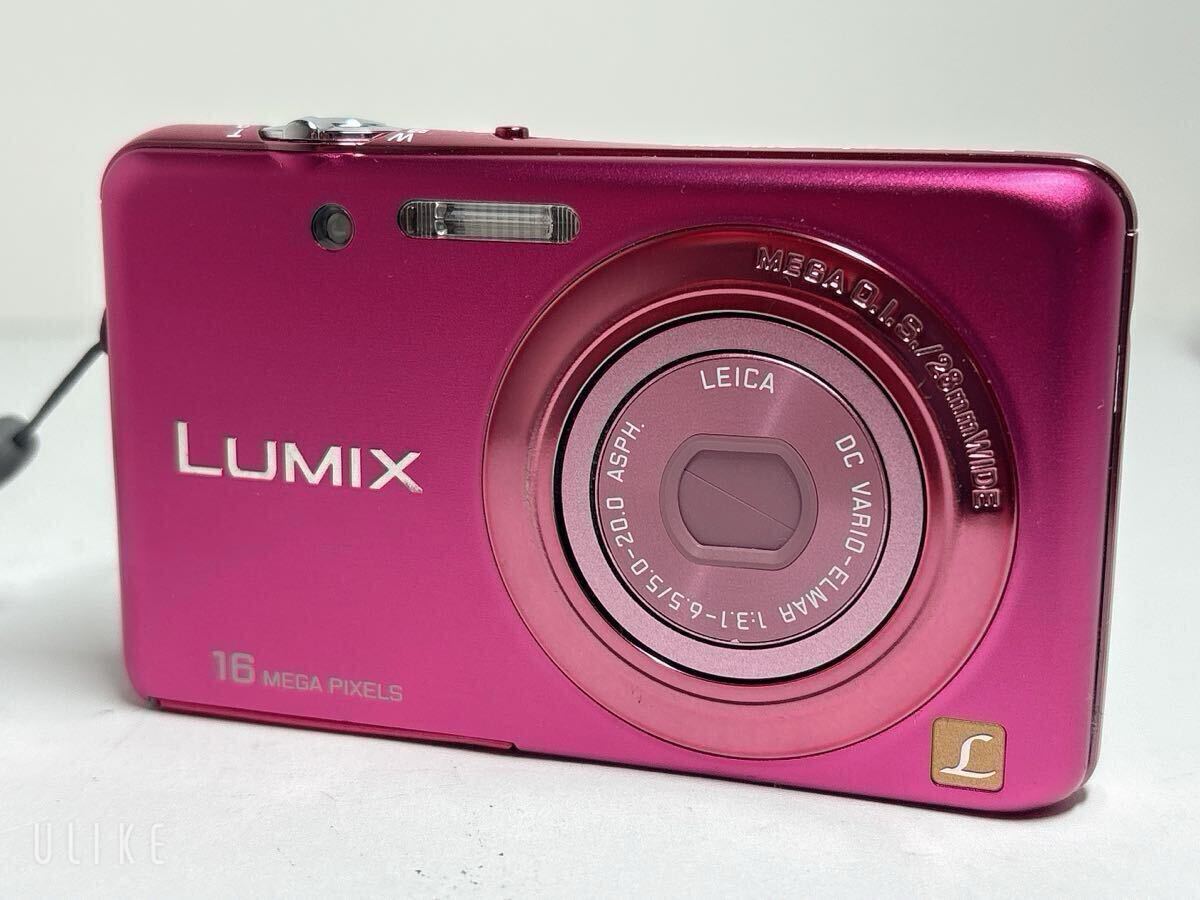 Panasonic LUMIX DMC-FH7-P （ピンク）美品　充電器付き DMC-FH7-P｜Panasonic デジタルカメラ ルミックス パッション