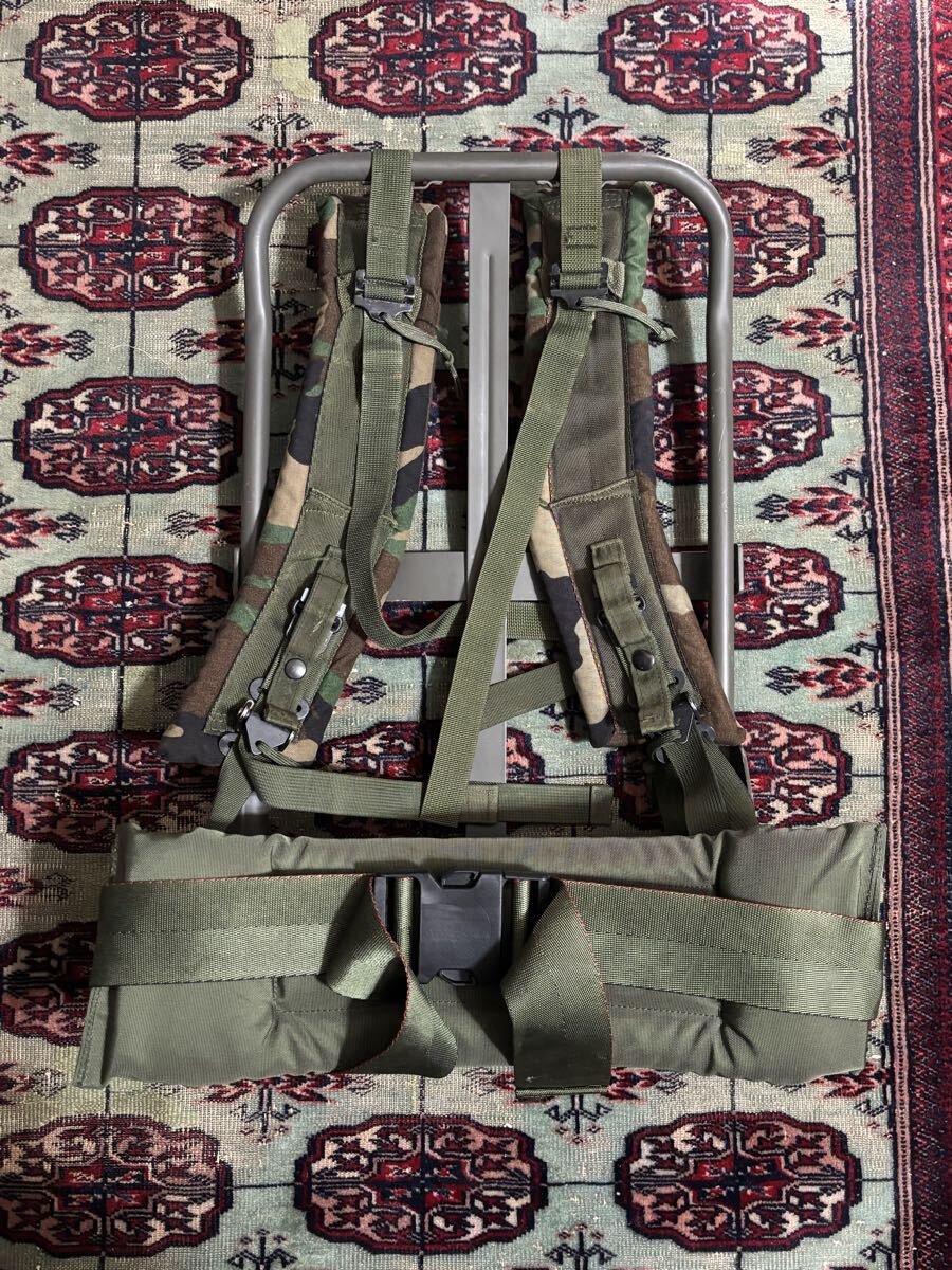 米軍放出品、実物中古個人装備一式 湾岸戦争 装備セット ALICE装備 米軍実物 米軍放出品