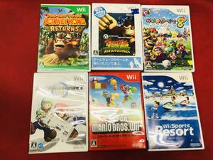ドンキーコング リターンズ ドンキーコング ジャングルビート マリオパーティ8 マリオカート ニュースーパーマリオブラザーズ 即購入 6本
