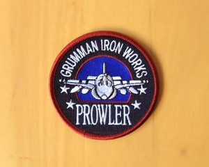 ☆Grumman EA-6B PROWLER 米海軍 US NAVYミリタリー ワッペン フライトジャケット☆MA-1 B3 A2 L2 CWU36などに☆