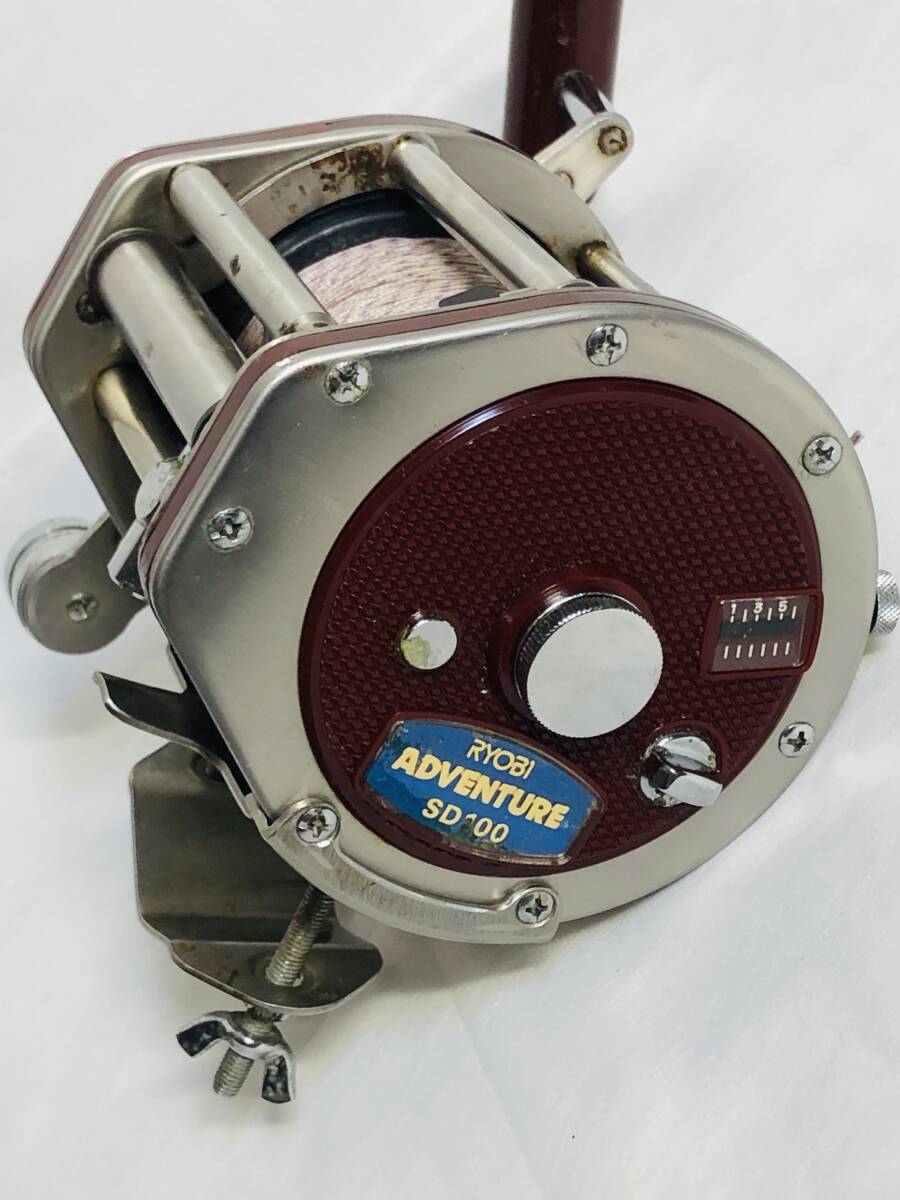 【ジャンク品】RYOBI ADVENTURE 120EH フィッシングリール ジャンク品】RYOBI ADVENTURE 120EH フィッシングリール Ryobi