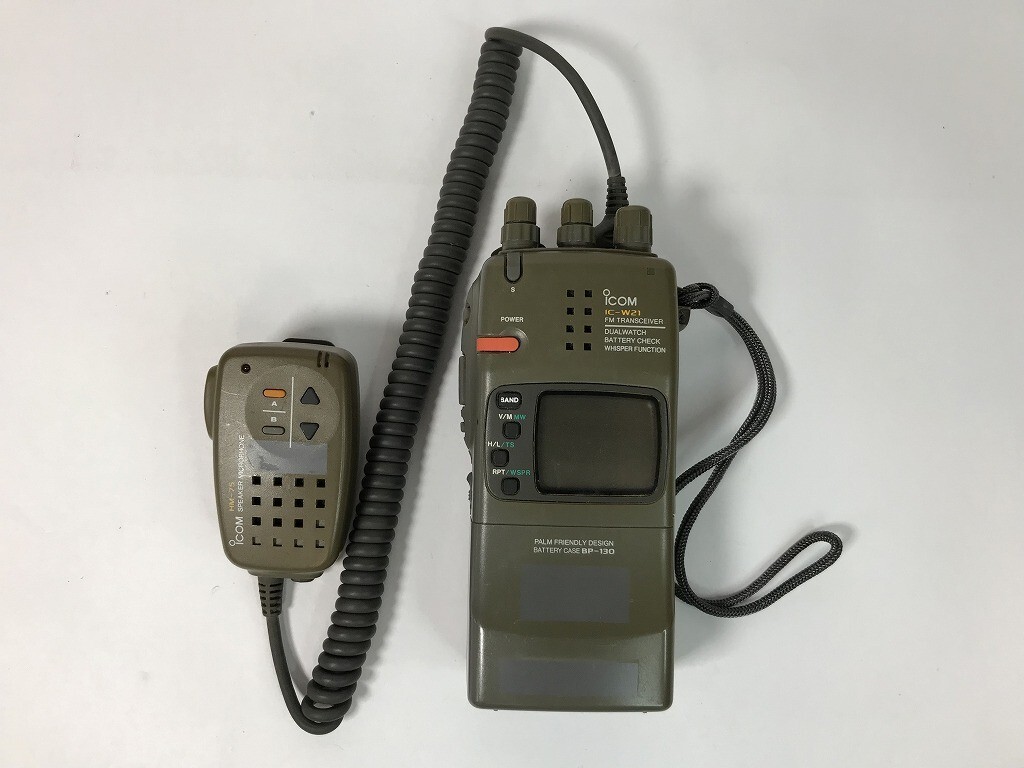 ICOM IC-W21 FMトランシーバー 2025年最新】Yahoo!オークション -ic w21(トランシーバー)の中古