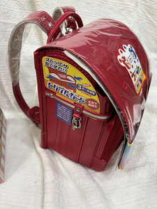 旧サイズランドセル(赤)スーパーカブ リトルカブのサイドバックに!!未使用開封品