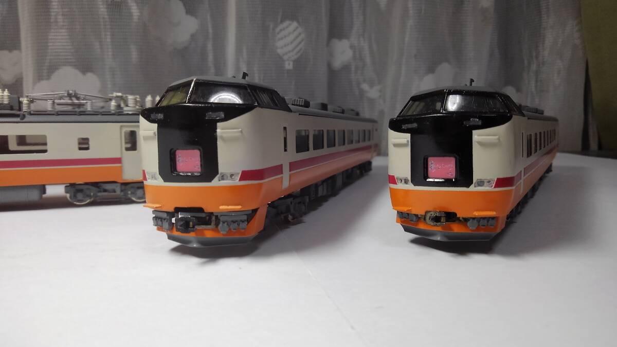 hoゲージ鉄道模型 中古鉄道模型 HOゲージ 1/80 クハ481-1～28 ボンネット 完成品