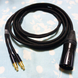 ATH ADX5000 ADX3000 MSR7b WP900 MOGAMI 2534 200cm 長め XLRコネクタ 4ピン カスタム可能 A2DC ESW750 ESW950 ESW990h ESW950S SR9