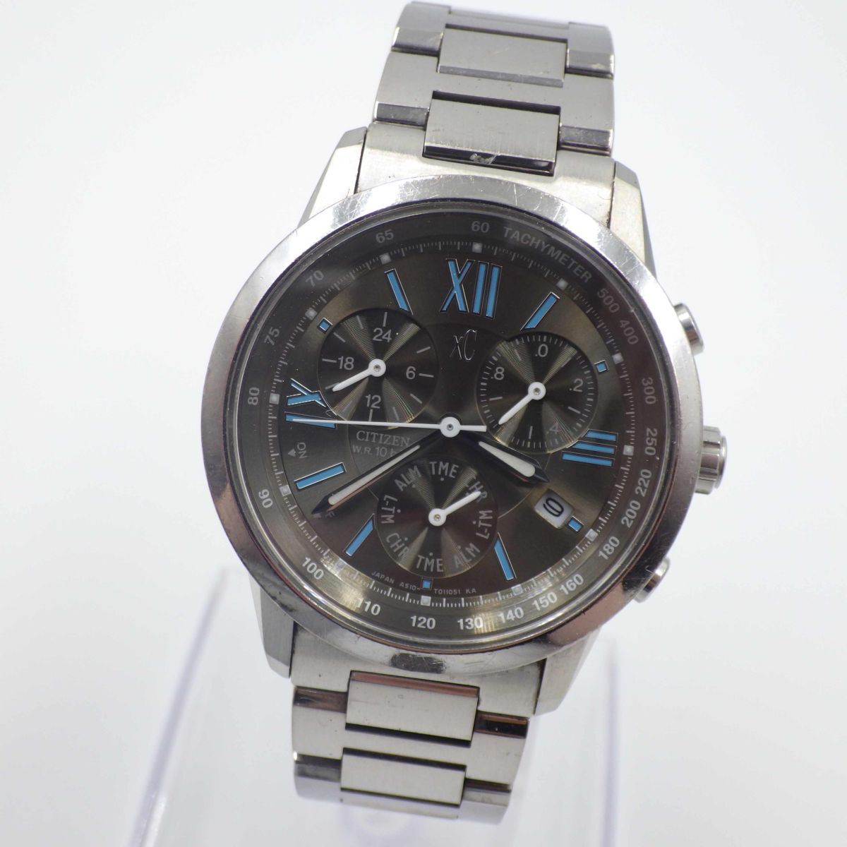 シチズン メンズ 腕時計 クロスシー 電波ソーラー チタン クロノグラフ 動作品 楽天市場】シチズン クロスシー FB1404-51A CITIZEN XC クロノ