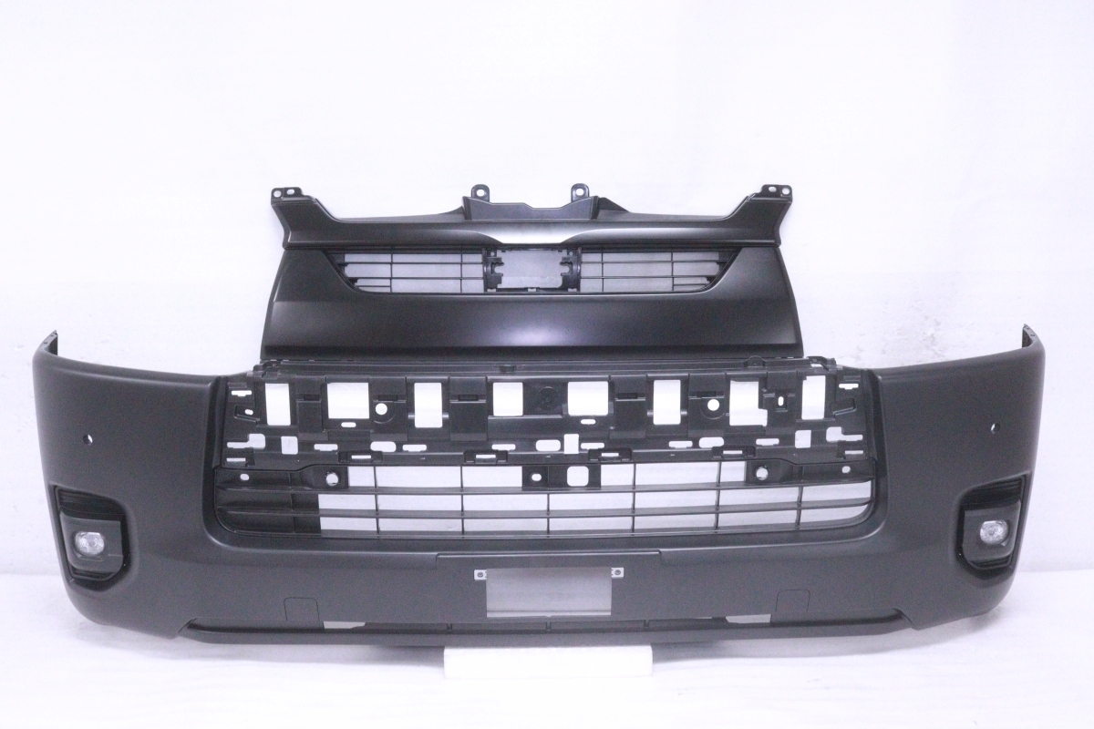 8型ハイエース純正フロントバンパー（新車外し） Yahoo!オークション -「ハイエース 純正 新車外し」(フロント