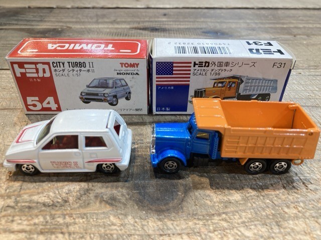 Yahoo!オークション -「アメリカンダンプトラック青」(トミカ