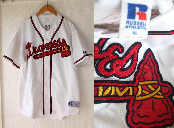 ヴィンテージ　美品 USA製 アトランタ ブレーブス ベースボール ユニフォーム 楽天市場】90s USA製 □ MLB オフィシャル Majestic アトランタ