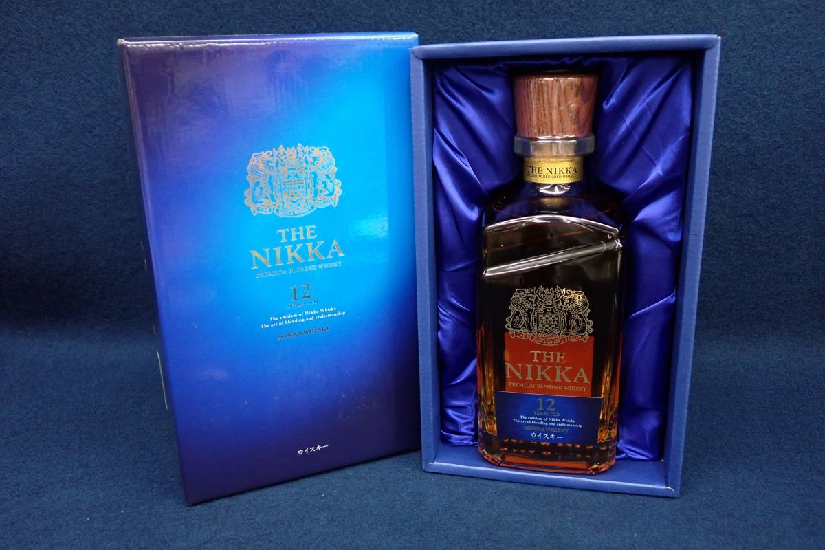 The NIKKA 12年　新品未開封 ザ・ニッカ 12年 THE NIKKA 12years old WHISKY | ノスタルジッ