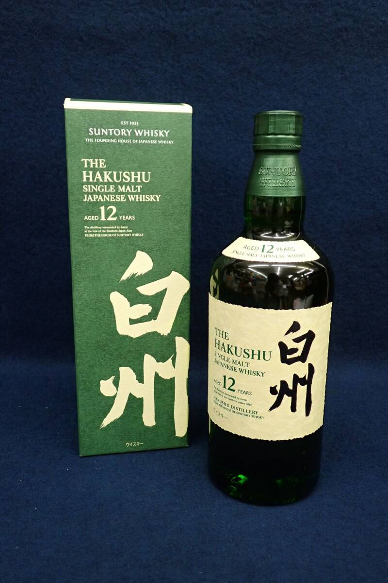ま*ご様 白州12年 新品未開封 サントリー シングルモルト 白州12年 700ml (化粧箱なし) – 酒類