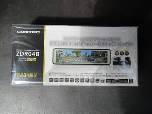 ※新品未開封COMTECデジタルインナーミラー機能搭載ドラレコZDR048駐車監視機能配線付き※