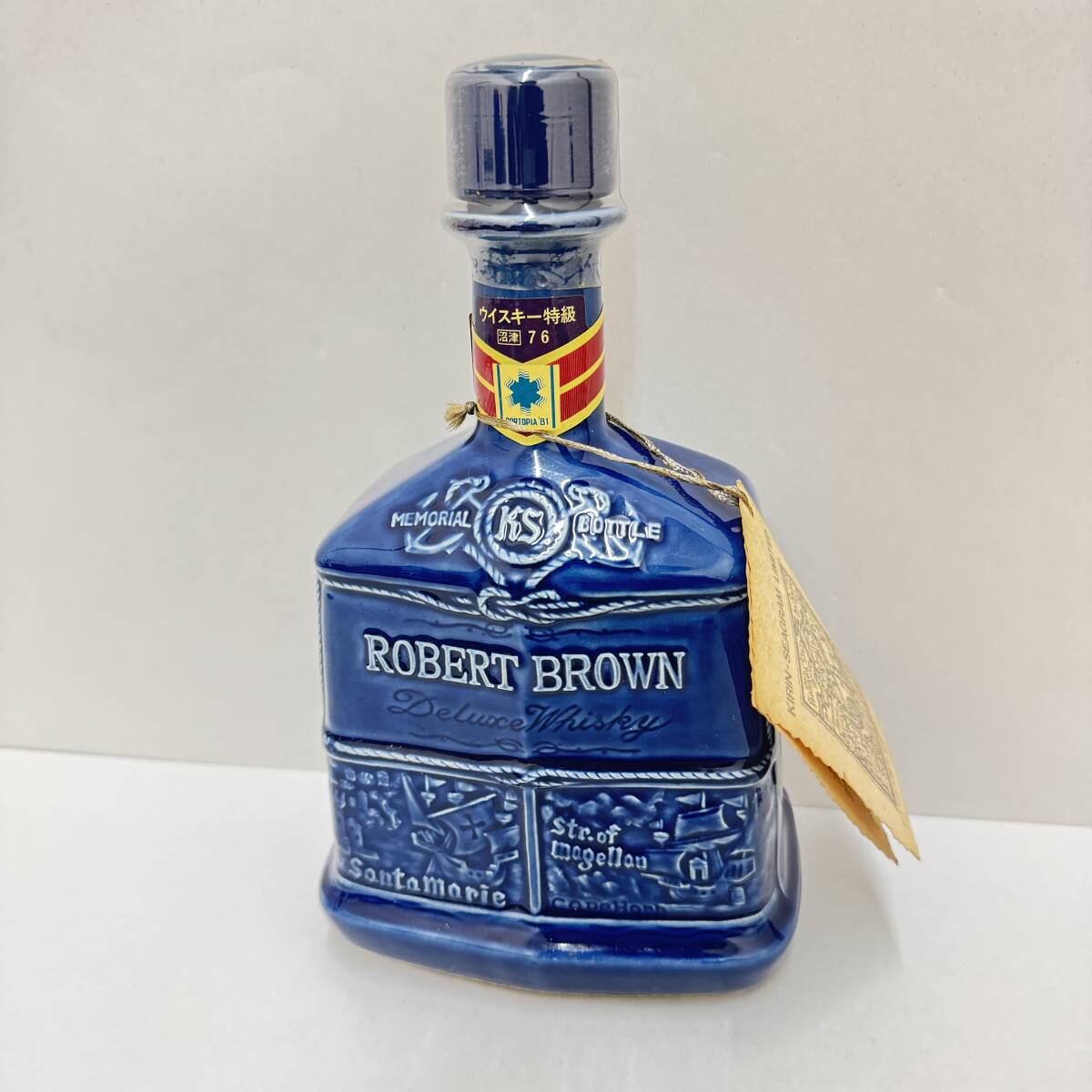 し*ん様 ROBERT BROWN 特級 陶器ボトル 他 未開栓3本 ロバートブ し*ん様 ROBERT BROWN 特級 陶器ボトル 他 未開栓3本 ロバートブ