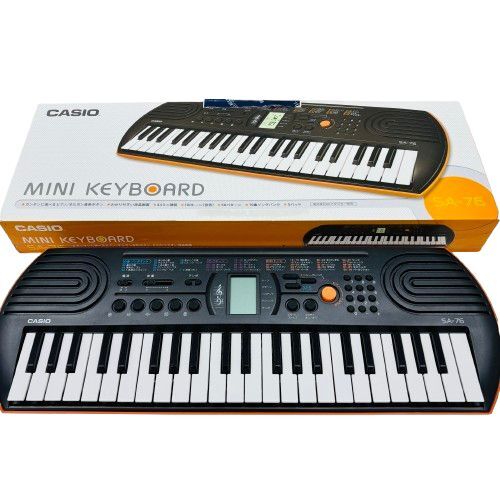 【新品未開封】CASIO SA-76 ミニキーボード 新品未開封】CASIO SA-76 ミニキーボード - メルカリ