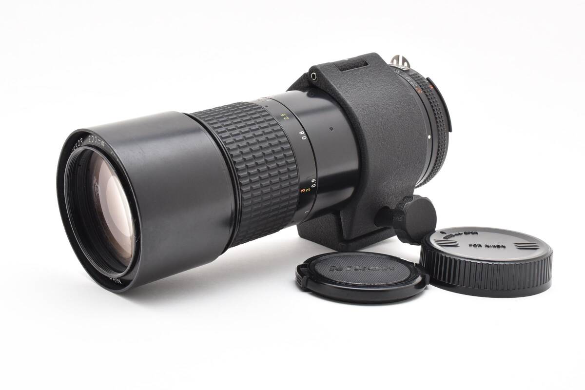 美品 ニコン Nikon Nikkor Ai-s 200mm f4 完動品 Amazon.co.jp: NIKON ニコン Ai-S Micro NIKKOR 200mm F4 : 家電