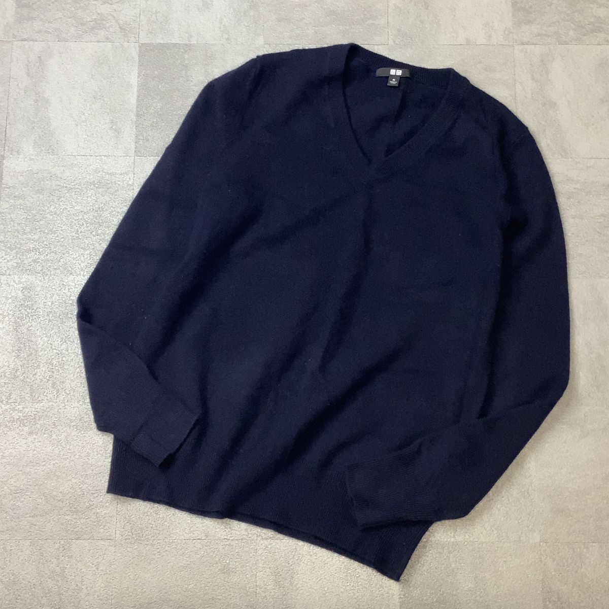 アプレッセ　カシミアニット　ネイビー　size② 美品中古品 楽天市場】【中古】A．PRESSE Silk linen Crew Neck Sweater