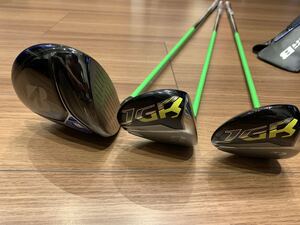 BRIDGESTONE ブリヂストン ツアーB XD-3 ドライバー 9.5 度 & JGR 3、5番 フェアウェイウッド UST マミヤ アッタス attas 4U 5 R シャフト
