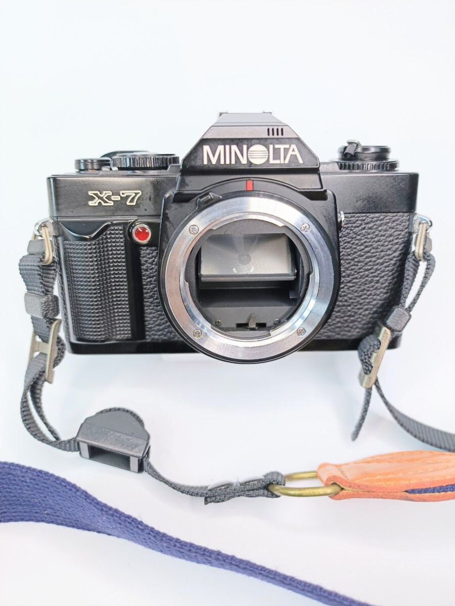 昭和レトロminolta x-7 希少　カメラ　レトロ　フィルム　美品 Yahoo!オークション -「ミノルタ x-7」の落札相場・落札価格
