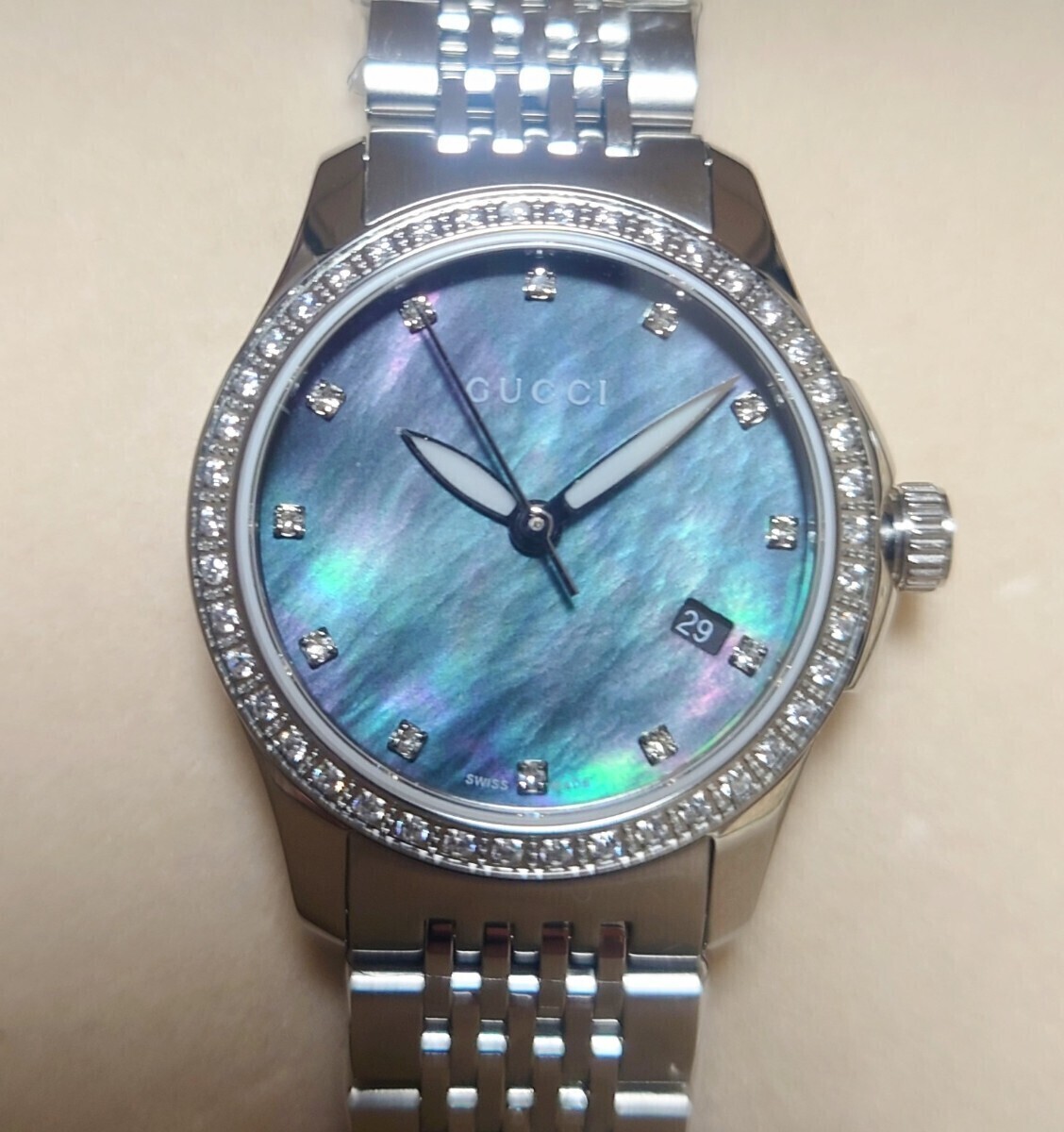 2025年最新】Yahoo!オークション -グッチ 時計 ダイヤの中古品