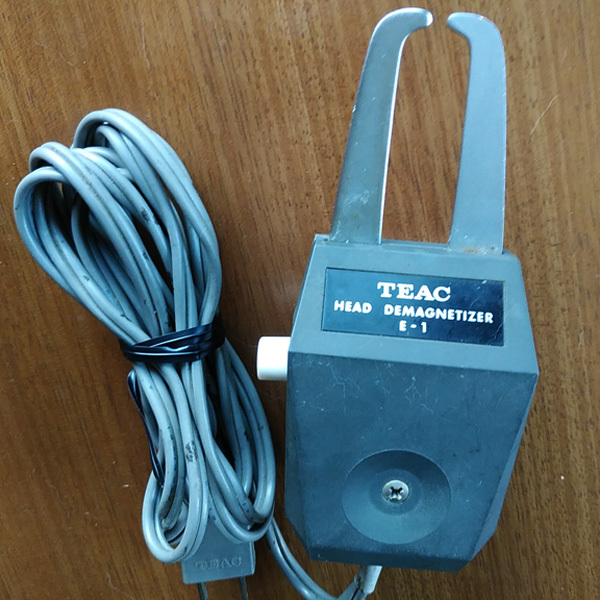 TEAC E-1 HEAD DEMAGNETIZER ヘッドイレーサー 消磁器 TEAC E-3 ヘッドイレーサー 消磁器 HEAD DEMAGNETIZER