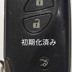 初期化済トヨタ レクサス純正3ボタンスマートキー 基盤番号271451−0310新品電池サービス⑥