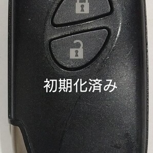 初期化済トヨタ レクサス純正スマートキー2ボタン 基盤番号271451−5300 新品電池サービス26