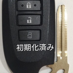 初期化済トヨタ純正スマートキー3ボタンポルテ スペイド 基盤番号007YUU L0776 BF2EM ノーカットキー付き新品電池サービス ⑬