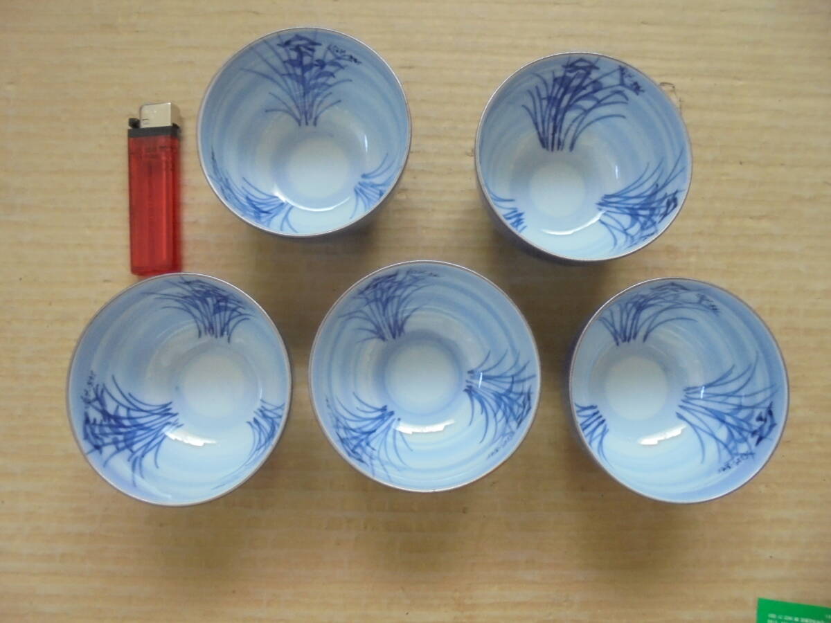 和食器　平安萬珠堂製　青華瓷水玉画　輪花鉢　小皿　十客　共布共箱　C　8320 2025年最新】Yahoo!オークション -平安萬珠堂の中古品・新品・未