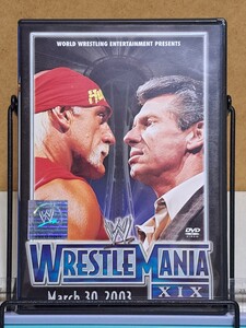 レッスルマニア 19 2003 # WWE WWF プロレス / ホーガン / マクマホン / カート / レスナー / オースチン / ロック セル版 中古 DVD 2枚組