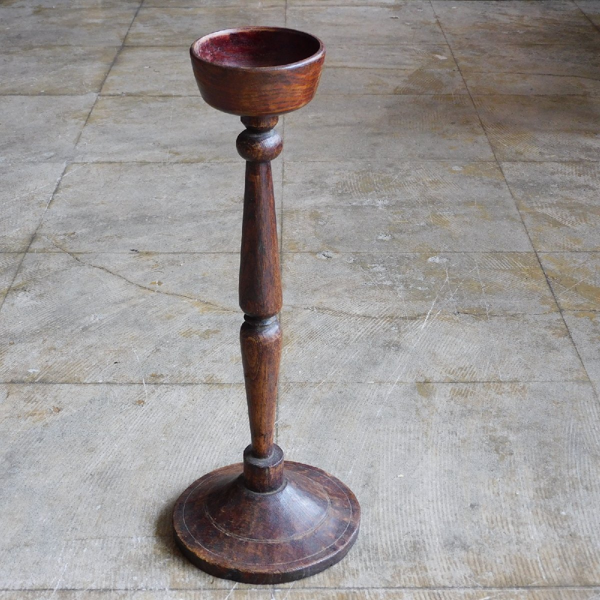年代物 銅製大型燭台 高さ27.5cm★時代物★ 年代物 銅製大型燭台 高さ27.5cm☆時代物☆