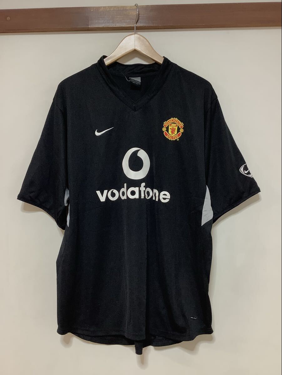 マンチェスターユナイテッド vodafone プラクティスシャツ サイズL 期間限定値下げ [美品]マンチェスターユナイテッド ユニフォーム