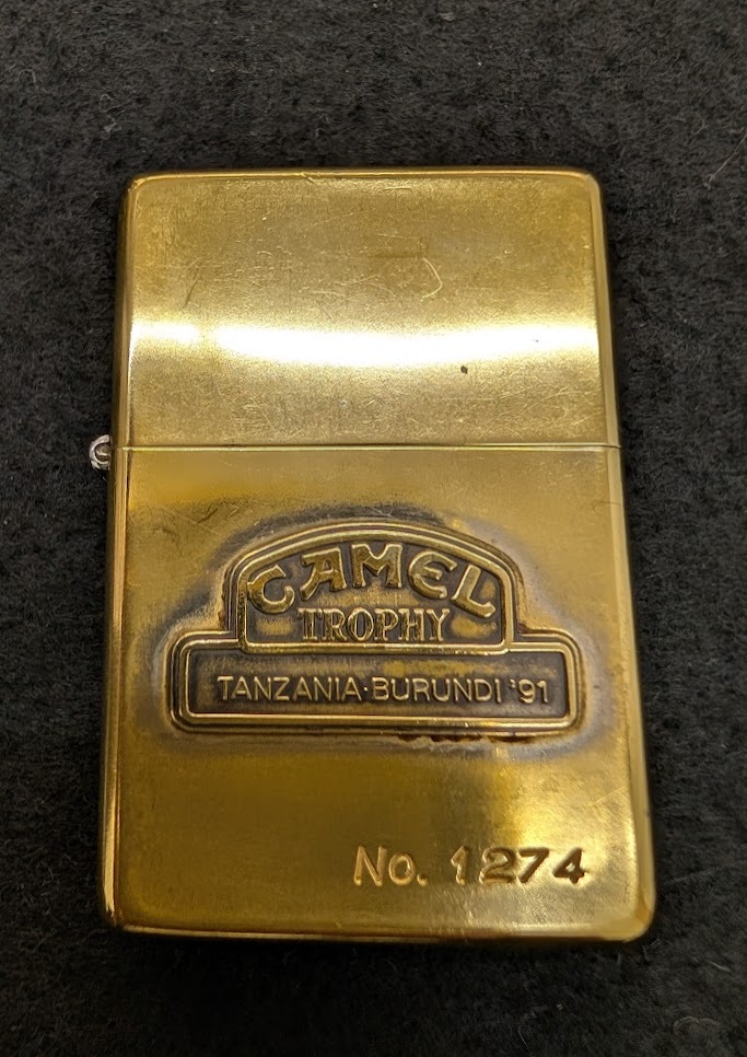 ZIPPO - 【激レア】ZIPPO/ジッポ― /キャメル トロフィー サバ・マレーシア ZIPPOライター キャメル トロフィー サバ・マレーシア限定2000