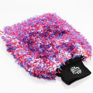 The Rag Company(ラグカンパニー) THE CYCLONE ULTRA WASH MITT RED&WHITE&BLUE EDITION (サイクロンウルトラウォッシュミット)