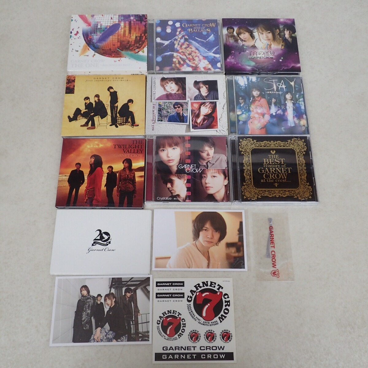 【美品】GARNET CROW パンフレット　5冊セット 美品】GARNET CROW パンフレット 5冊セット 2025年最新】GARNET