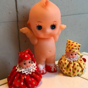 【即決/送料無料】キューピー人形 QPソフビフィギュア3個セットまとめ売り 中古 キャラクタードール