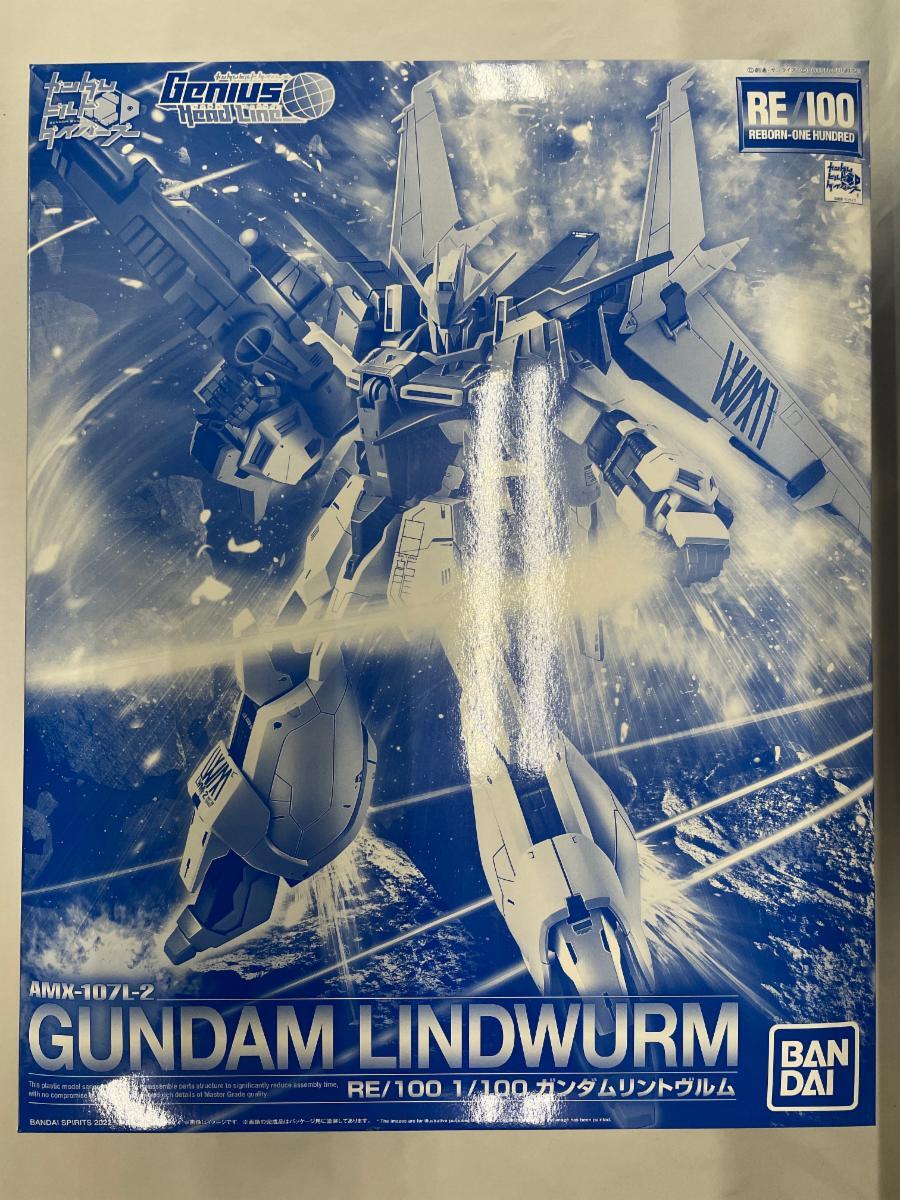 新品未開封！RE1/100ガンダムリントヴルム RE/100 1/100 ガンダムリントヴルム【3次：2022年8月