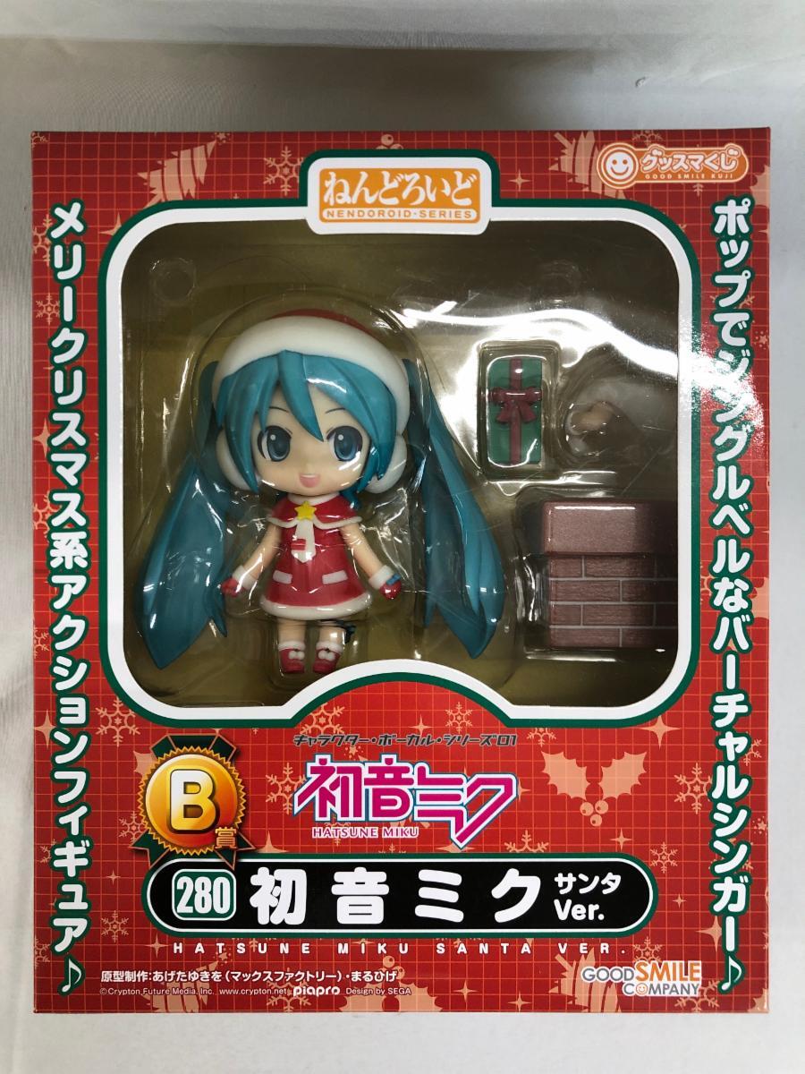 B賞 ねんどろいど 280 初音ミク サンタVer. グッスマくじ 初音ミク 2012 Winter Ver. キャラクター・ボーカル・シリーズ01 初音ミク 完成品 可動フィギュア プライズ グッドスマイルカンパニー 初音ミク サンタver. グッスマくじ Ｂ賞 グッスマくじ 「初音ミク 2012