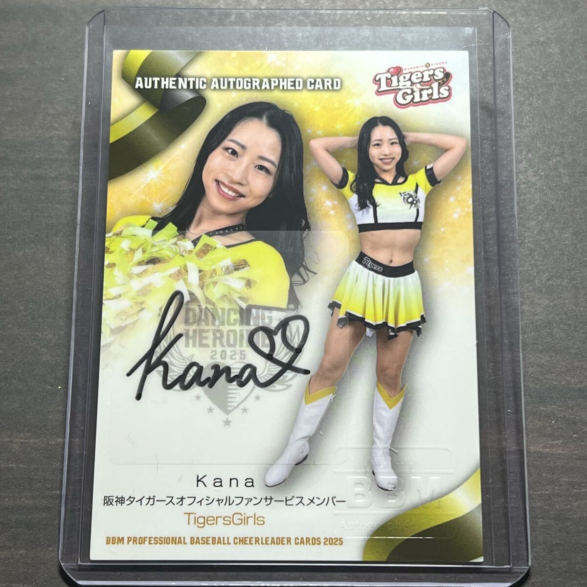 BBM2025 TigersGirls Nonoa Haruki コンボチェキ BBM2025 TigersGirls Nonoa レギュラー&パラレル - メルカリ