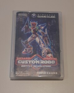 カスタムロボ バトルレボリューション 任天堂 GAMECUBE ゲーム ソフト Nintendo CUSTOM ROBO BATTLE REVOLUTION ディスク ニンテンドー