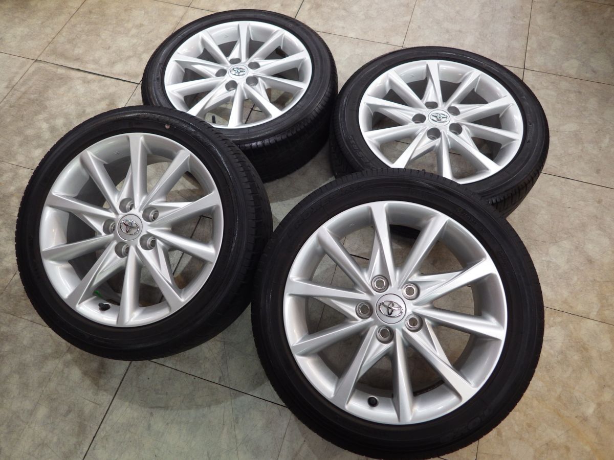 M бесплатная доставка Toyota Prius α оригинальный 17 5H114.3 7J+45 Toyo Pro kses215/50R17 80 Noah Voxy Ipsum оригинальный возврат TOYOTA