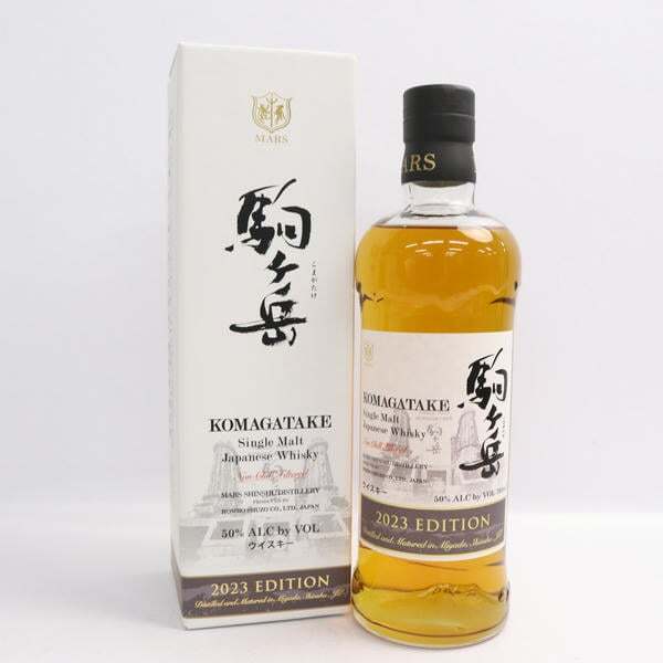 【ゆー】【新品】駒ヶ岳 2023 EDITION　箱付　700ml Amazon.co.jp: シングルモルト駒ヶ岳 2023エディション 700ml 箱