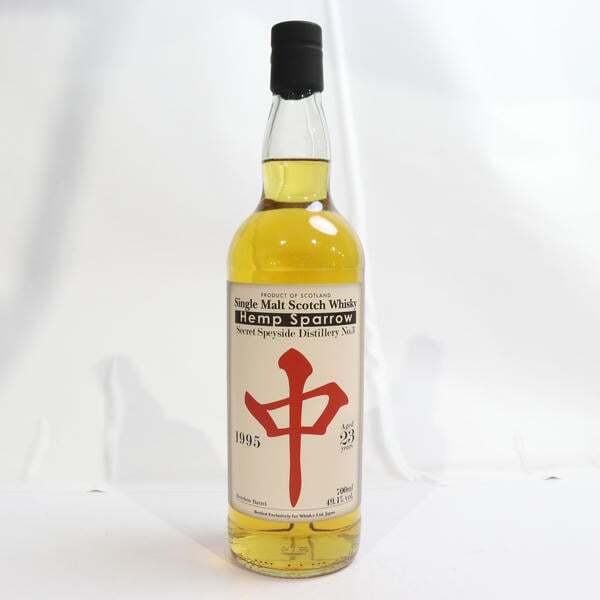 Hemp Sparrow 中
 1995年 700ml 23年 WHISKY LOVERS ONLINESHOP / ヘンプスパロー ブレンデッド