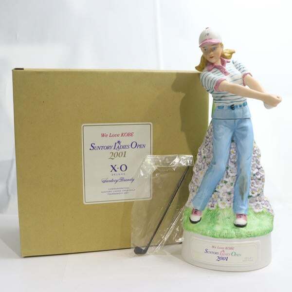 Suntory Ladies Open 2001 ゴルフ　ブランデーXO 未開封 Suntory Ladies Open 2001 ゴルフ ブランデーXO 未開封 - メルカリ