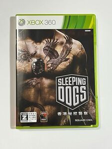 【良品】 xbox360 ソフト スリーピングドッグス 香港秘密警察 【a1025-2】