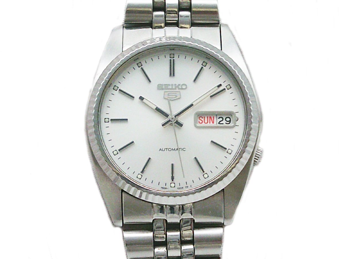 SEIKO デイデイト 7S26-0500 スケルトン裏蓋 自動巻き メンズ SEIKO デイデイト 7S26-0500 スケルトン裏蓋 自動巻き メンズ