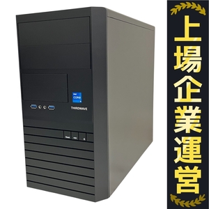 Thirdwave Magnate MV ゲーミングデスクトップPC Core i5-13400F 16GB HDD 2TB SSD 1TB WIN11 RTX 3060 中古 美品 T10340096