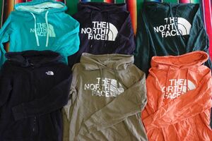 SW-NF23 レディースサイズ ノースフェイス THE NORTH FACE パーカー ロゴ スウェット¥1~ビンテージUSA古着卸セット業者まとめ売り