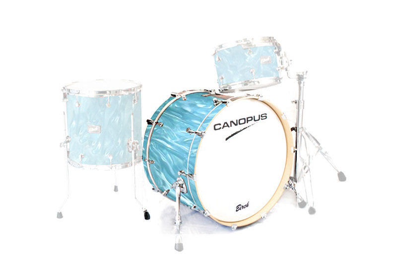 CANOPUS Birch 18x22 BD Aqua Satin Wrap