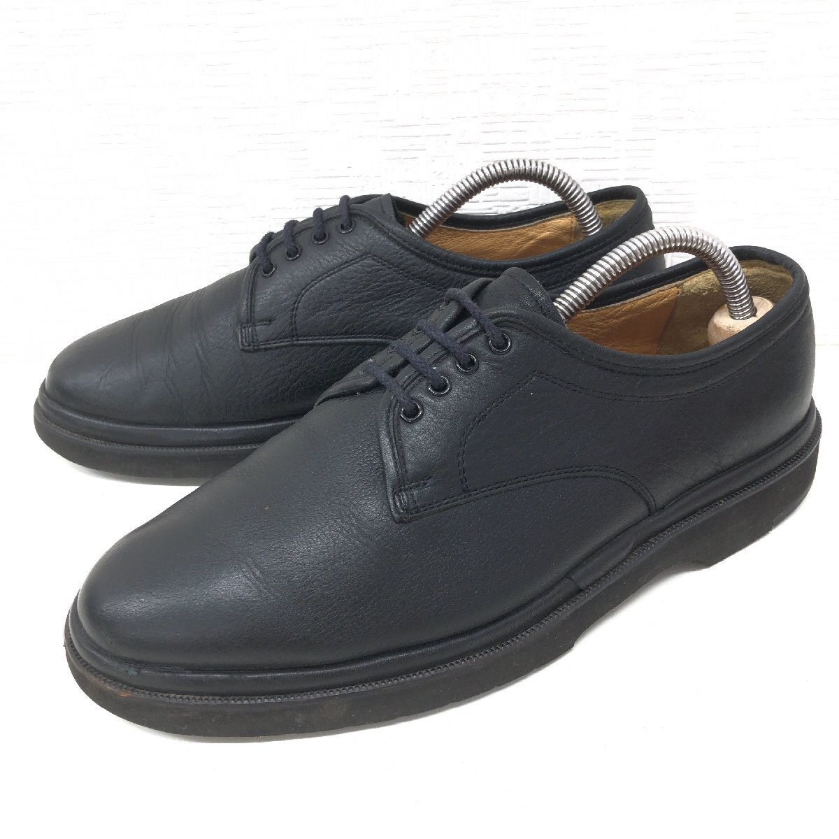 新品未使用 ペダラ アシックス 23.5 EEE 黒 レザーシューズ 幅広 ペダラ スポーツ メンズ 3E （フラットシューズ）｜ASICS