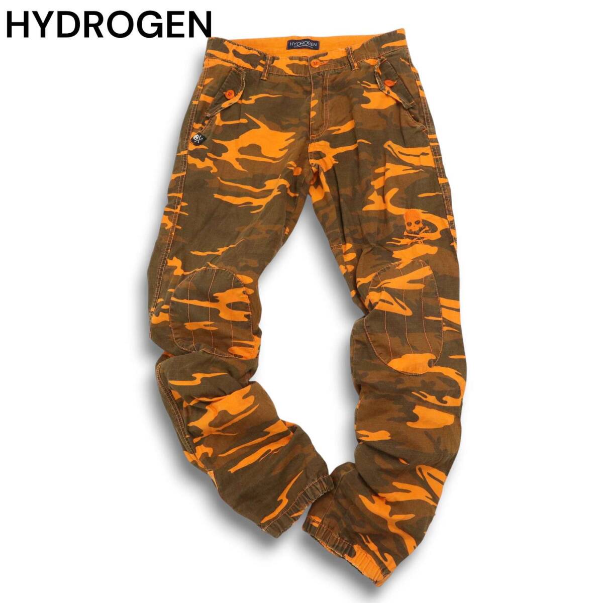 【新品・未使用】HYDROGENハイドロゲン/迷彩・カモフラ柄【完売入手困難品】 HYDROGEN ハイドロゲン メンズ 迷彩 スカル 総柄 パーカー
